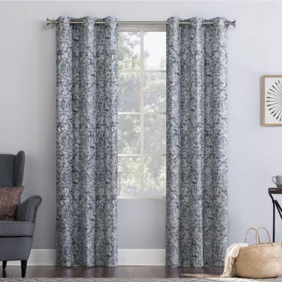 Kenji Room Darkening Curtain Panel - Picture 1 of 5